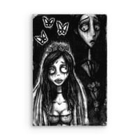 "The Bridesmaid" Canvas Print 12"x12"