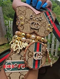 Image 2 of Gorg girl Butterfly Stack Bracelets
