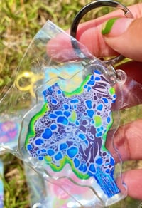 Image 1 of Lichen Moss Keychain/Charm