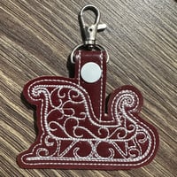 Image 18 of Embroidered Vinyl Keychains