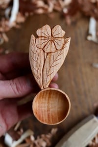 Image 4 of Primrose Flower~ Coffee Scoop 