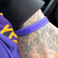FREE!!! Purple tattd “LOVE YOURSELF” silicone wristband 💜