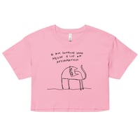 Image 2 of affirmations Women’s crop top 