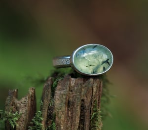 Image of Prehnite Forest Ring