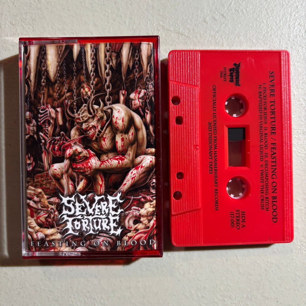 Severe Torture - "Feasting on Blood" cassette