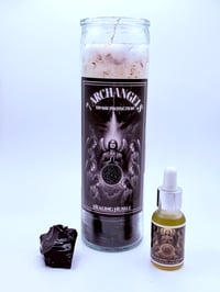 Image 2 of 7 Archangels Seal of Divine Protection Candle