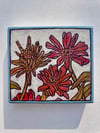 Three Zinnias 