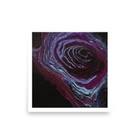 Image 2 of Black Rose- Abstract Fine Art Print