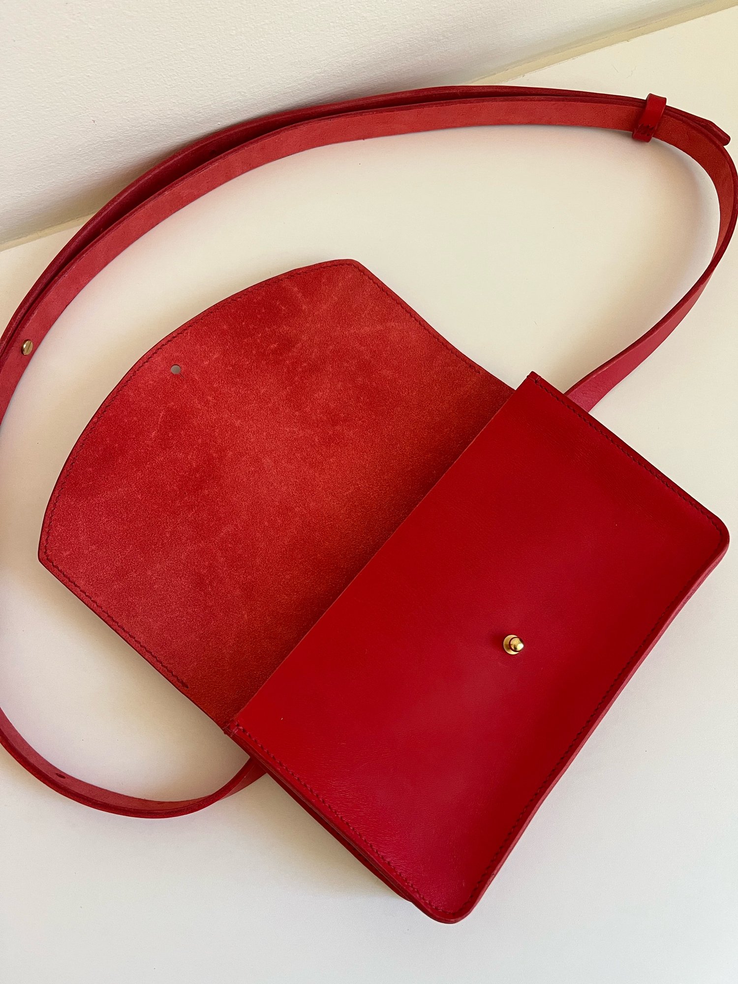 Image of Candy Apple Red Crossbody 