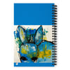 Spiral notebook Horse Blue