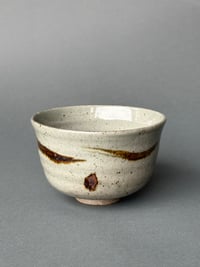 Image 1 of Chawan Tea Bowl in Karatsu Gray with Iron