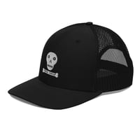 Image 2 of Skull Trucker Cap