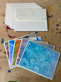 Image 4 of Marbled Card Set