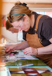 Image 4 of Barn Quilt Stained Glass Workshop