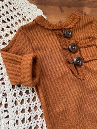 Image 2 of Copper Newborn Romper