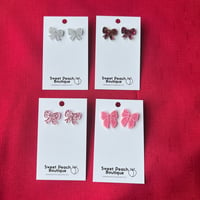 Mini Bow Studs