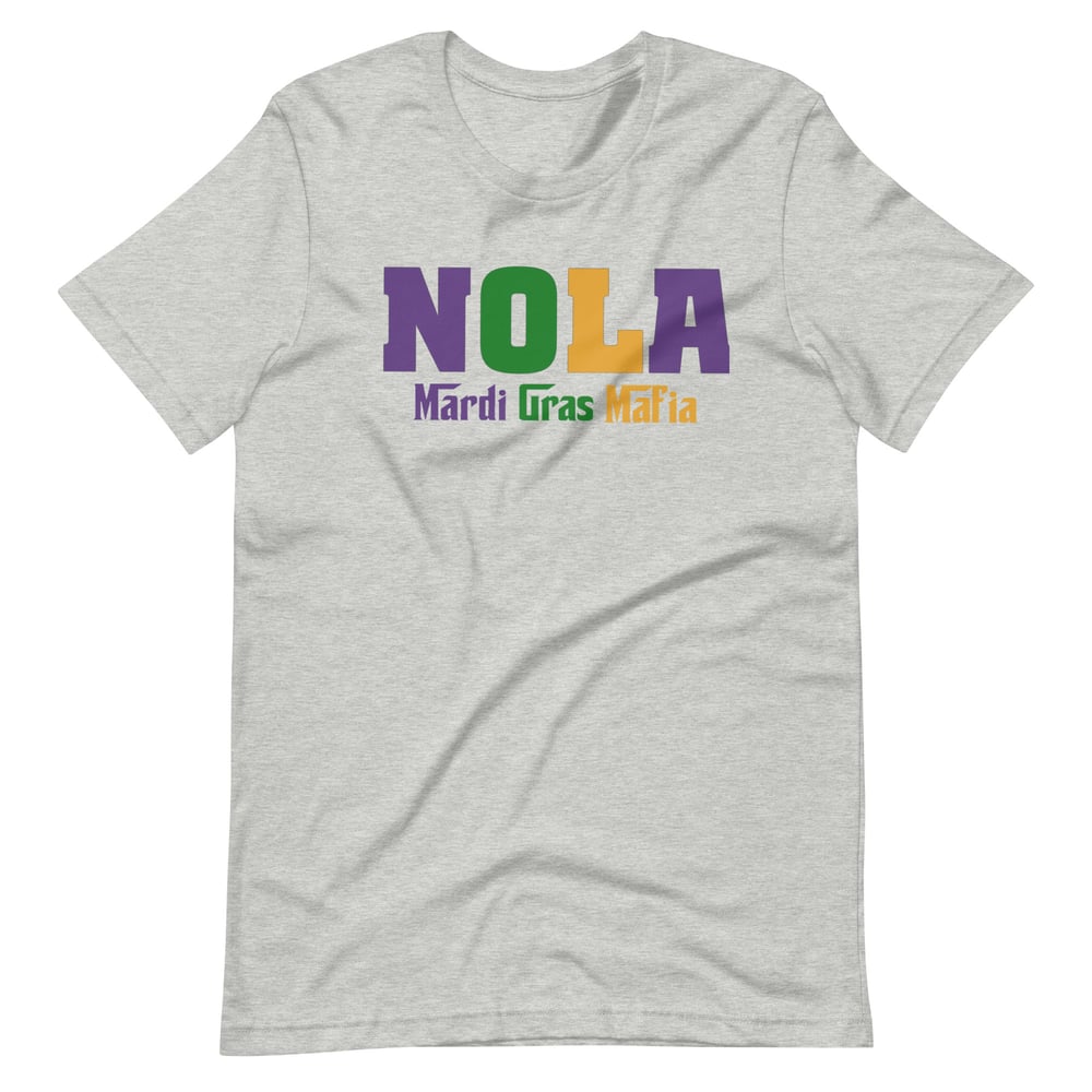 Image of NOLA Mardi Gras Mafia Unisex t-shirt