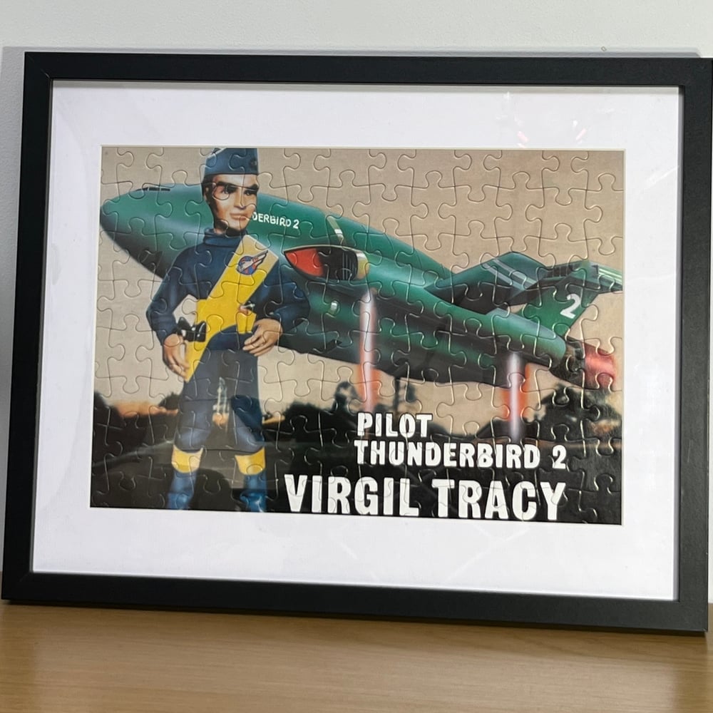 Thunderbirds - Virgil Tracy and Thunderbird 2, 100-piece Jigsaw by King.  