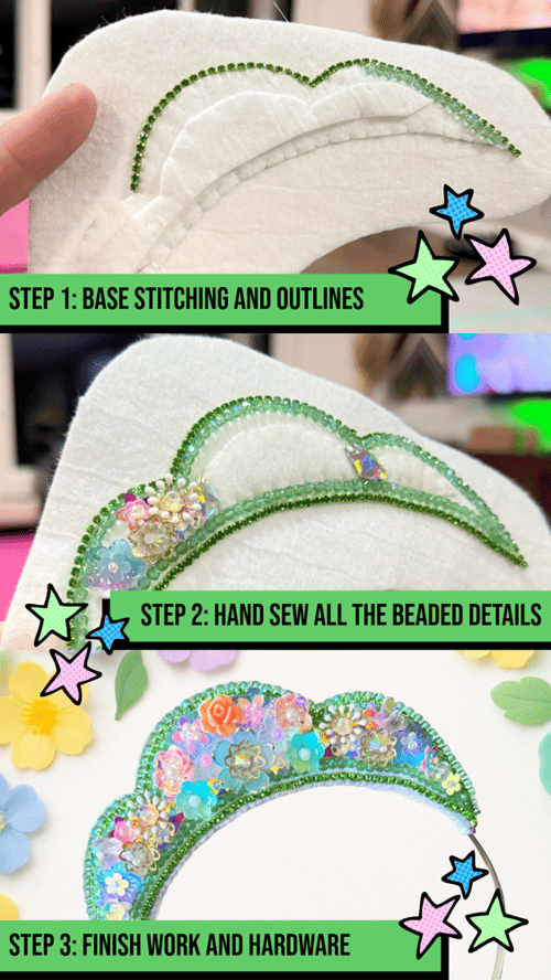 Image of Dainty Floral Headband 