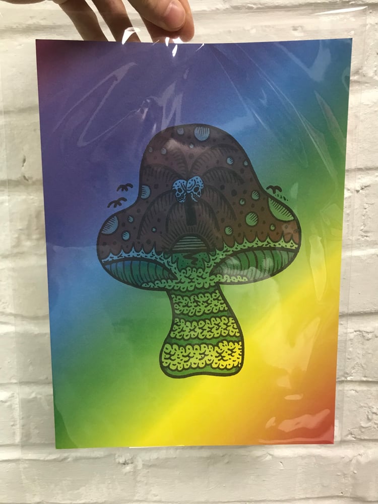 Image of MUSHY RAINBOW PRINT