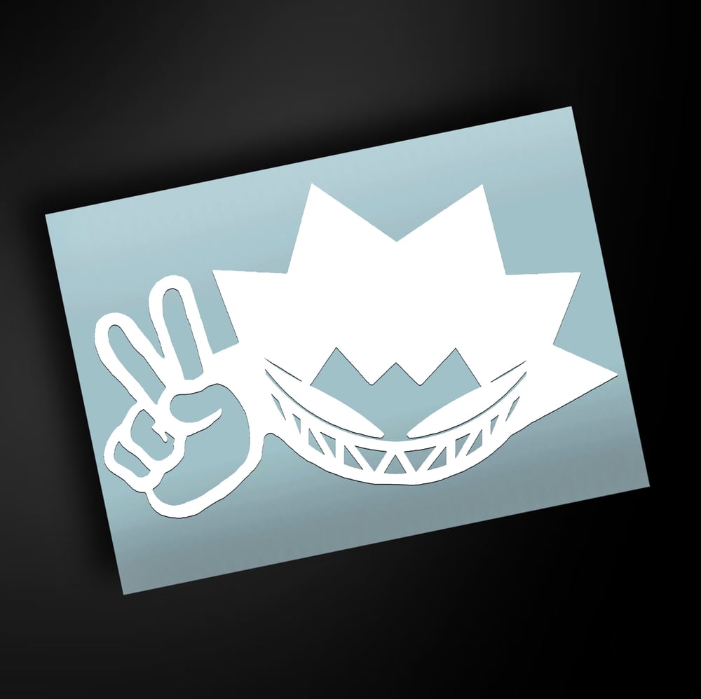 RARE DUDE HEAD decal