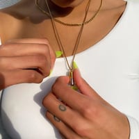 Image 5 of Hoops & Chains Fuck It 1000MG Pill Necklace