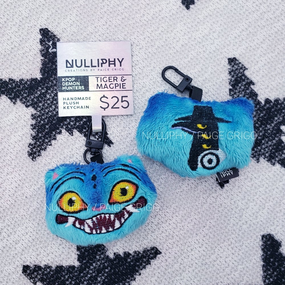 Tiger & Magpie Handmade Plush Keychain