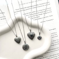 Image 3 of INDENT HEART LOCKET