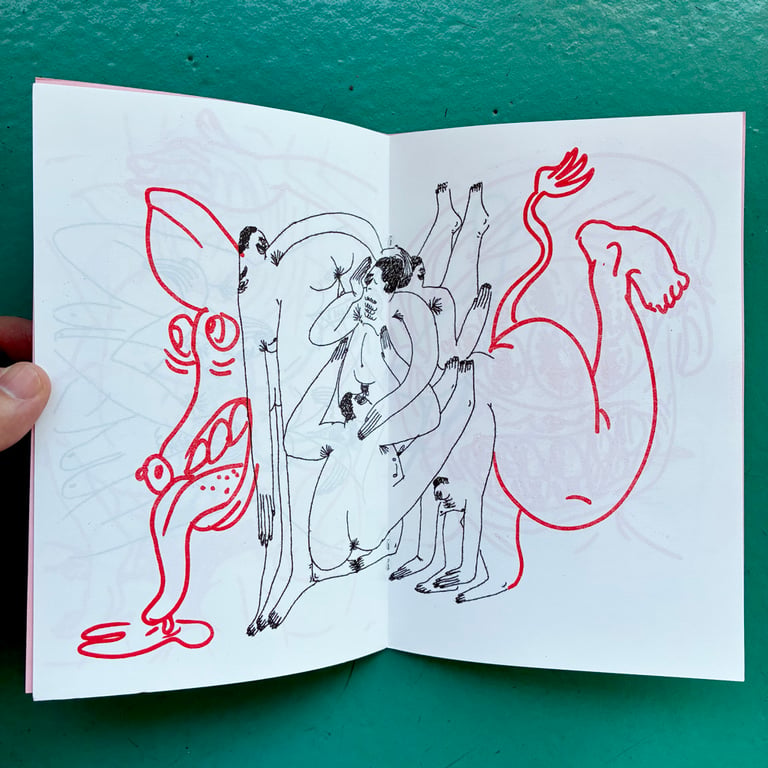 Jeff & Mitsu Make a Zine at 11:58pm by Mitsu Okubo & Jeffrey Cheung Image 3