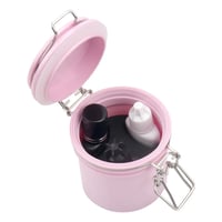 Image 4 of Eyelash Glue Storage Tank Container Individual Eyelash Extension Adhesive Stand Storage Jar Grafting