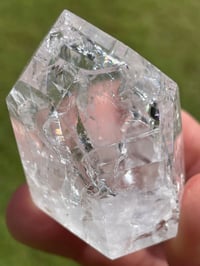 Image 5 of Crackle Quartz Crystal Tower #1834