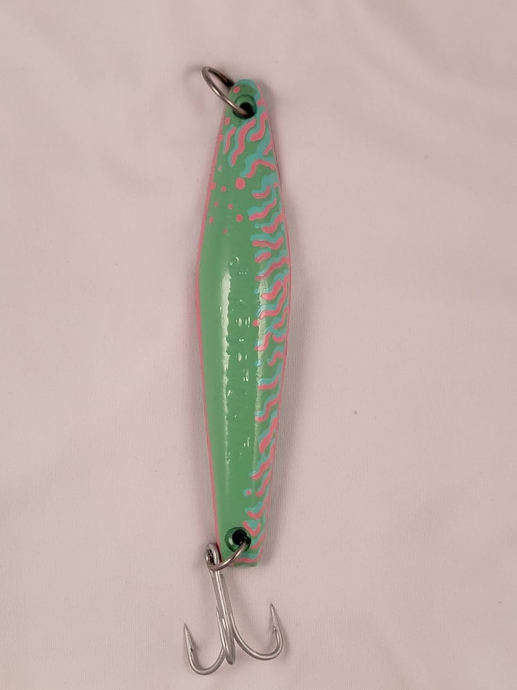 Image of Green Pink Mac / Blue Mint 