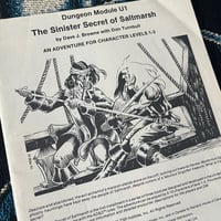 Image of AD&D U1 The Sinister Secret of Saltmarsh