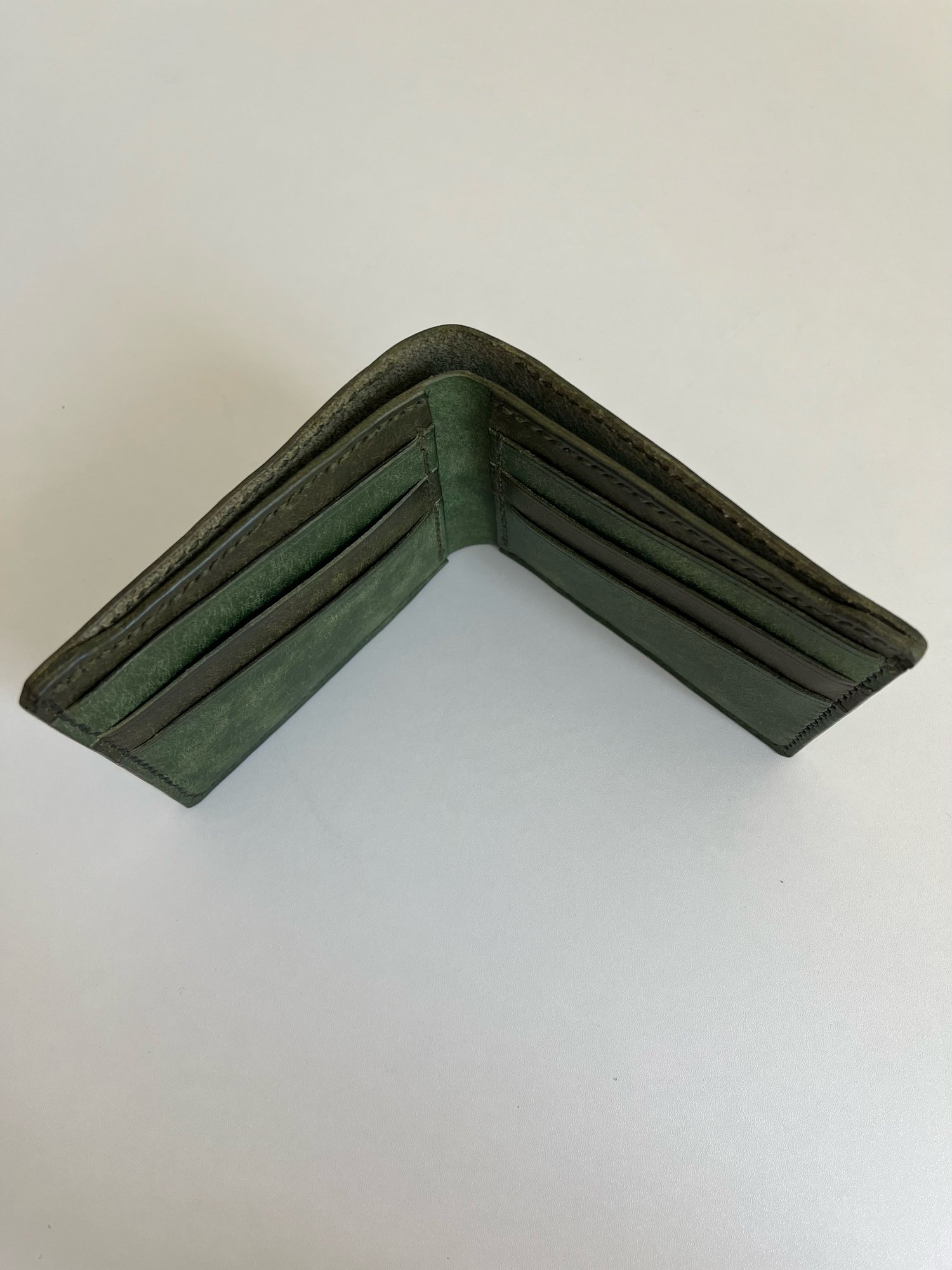 Image of Olive Pueblo (2-tone) 9-pocket Bifold 