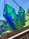 Crystal Cluster - Greens
