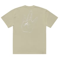 Image 4 of WOLF WARRIOR OVERSIZED FADED TEE