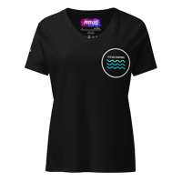 Image 1 of Women’s Tri-Tidal Relaxed V-Neck Tee