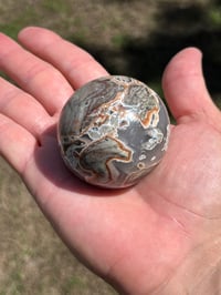 Image 23 of Volcano Agate Sphere #2832