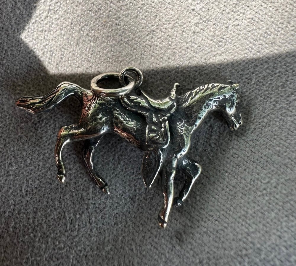 Image of James Avery Retired Saddled Horse Charm