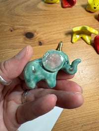 Image 3 of Happy Bob is a Unicorn Ceramic Figurine - Free Shipping in Contiguous US