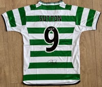 Signed Chris Sutton Celtic Shirt