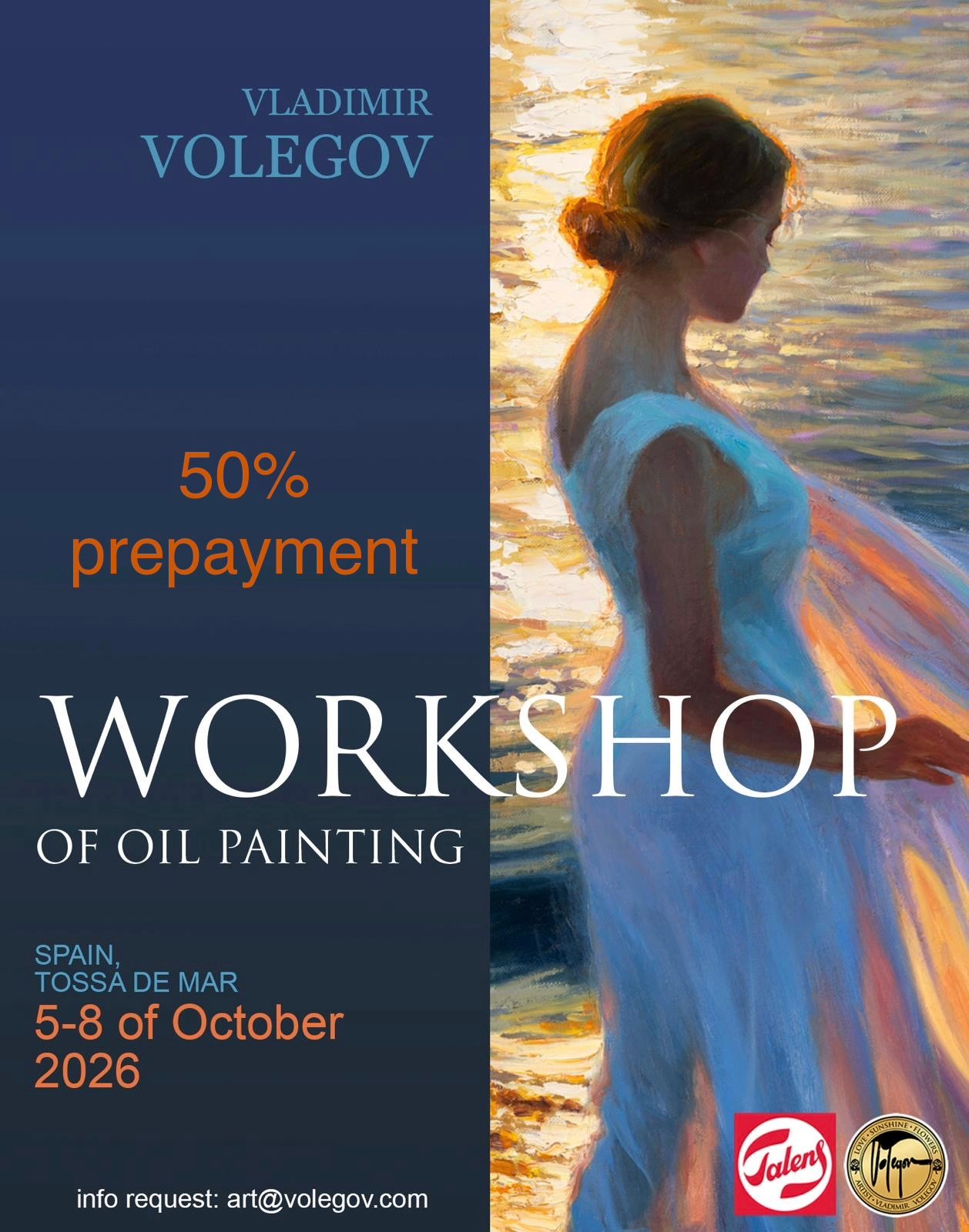 Image of 50% Prepayment For Workshop October 2026