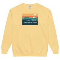 Image 1 of Land of the Sky Unisex Garment-dyed Sweatshirt
