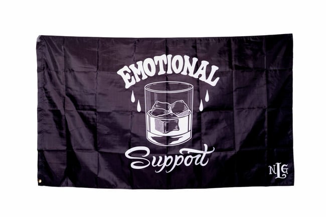 Emotional Support Flag