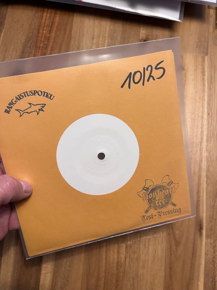 RANGAISTISPOTKU - Rangaistuspotku 7“ TESTPRESSING