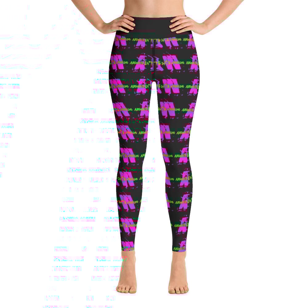 AIW GFB All Over Print Yoga Leggings