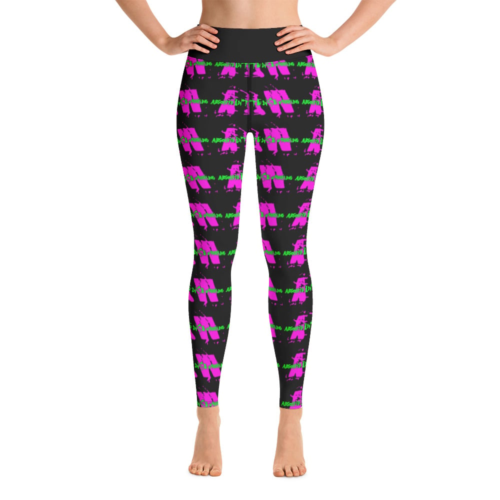 AIW GFB All Over Print Yoga Leggings