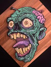 Zombie head