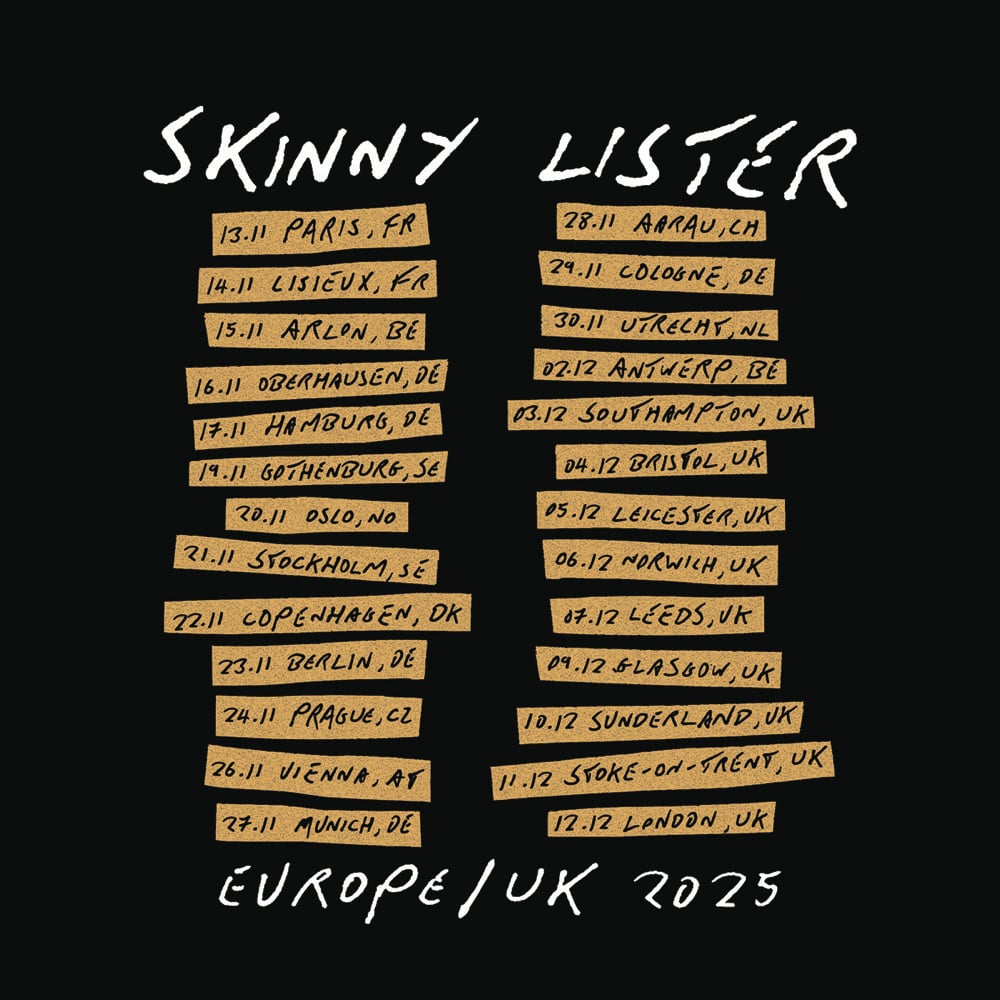 Image of TOUR T-SHIRT 2025