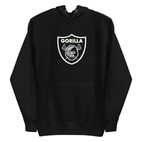 Image 1 of Adult Black Classic Hooded Sweatshirt